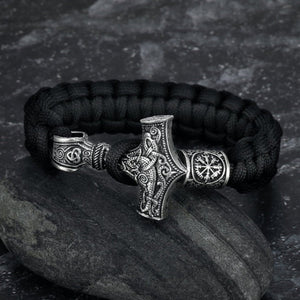Discover the Asgard Crafted Paracord Mjolnir Bracelet