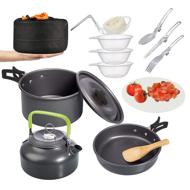 Your Essential Companion for Outdoor Cooking: The Camping Combination Suit Pot