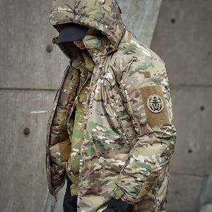 Stay Warm and Dry with Our Waterproof And Warm Camouflage Cotton Jacket
